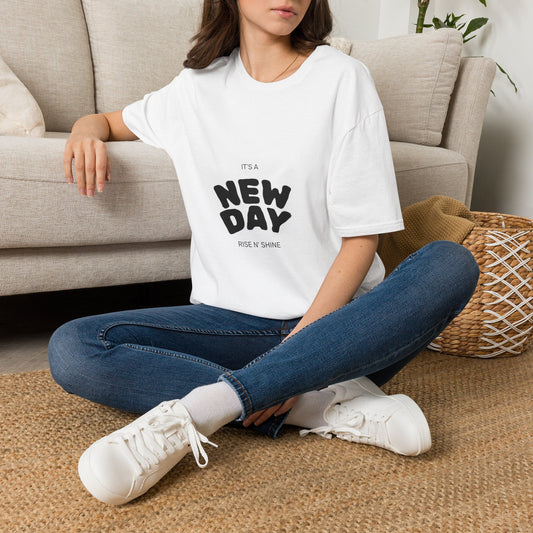 New Day T-Shirt β "It's A New Day" Positive Graphic Tee
