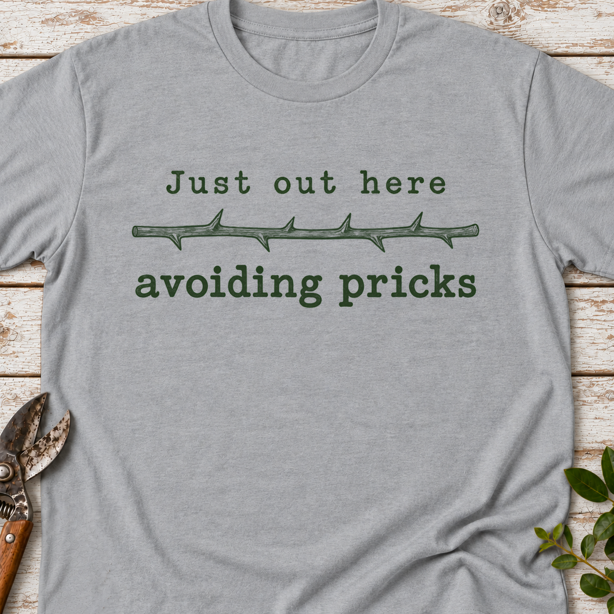 T‑Shirt "Avoiding Pricks"