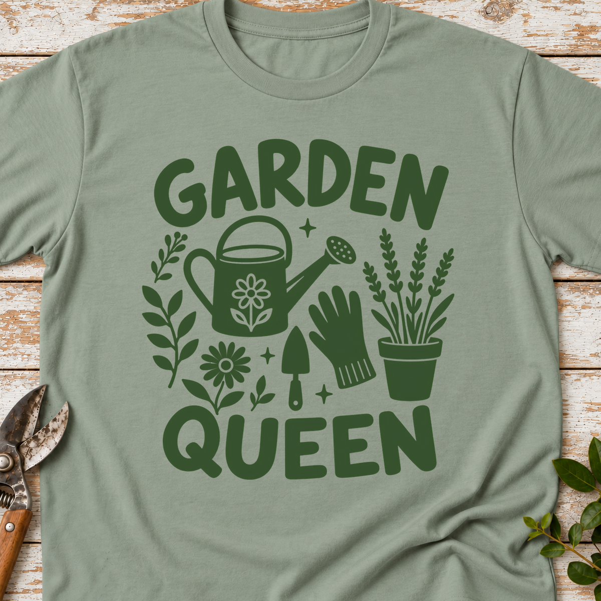 T‑Shirt "Garden Queen"