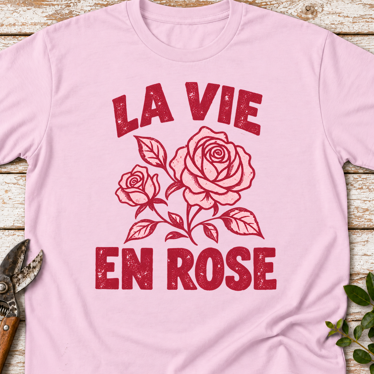 T-Shirt "La Vie En Rose"