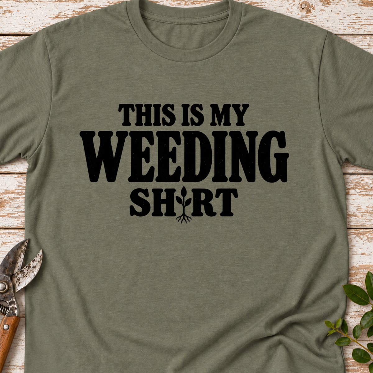 T‑Shirt "Weeding Shirt"
