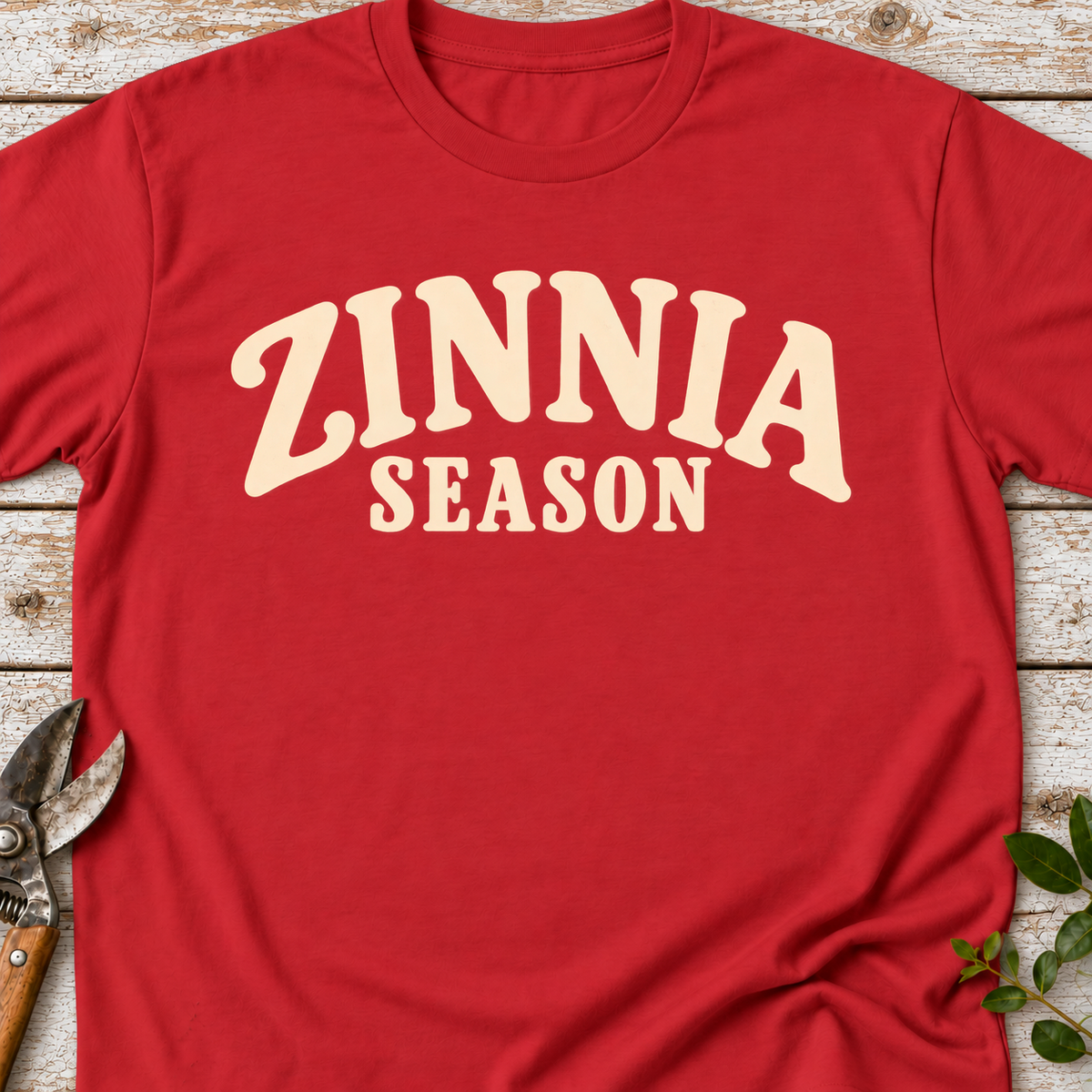 T‑Shirt "Zinnia Season"
