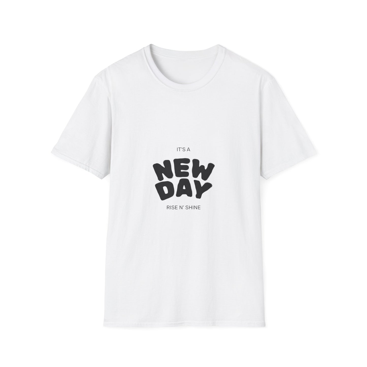 New Day T-Shirt — "It's A New Day" Positive Graphic Tee