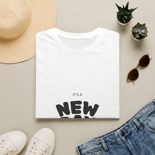 New Day T-Shirt — "It's A New Day" Positive Graphic Tee