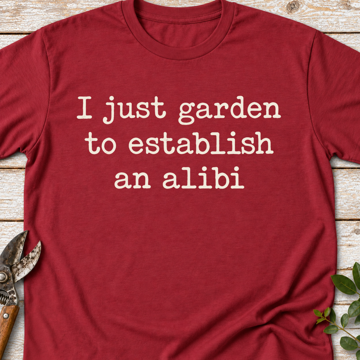 T‑Shirt "Alibi"