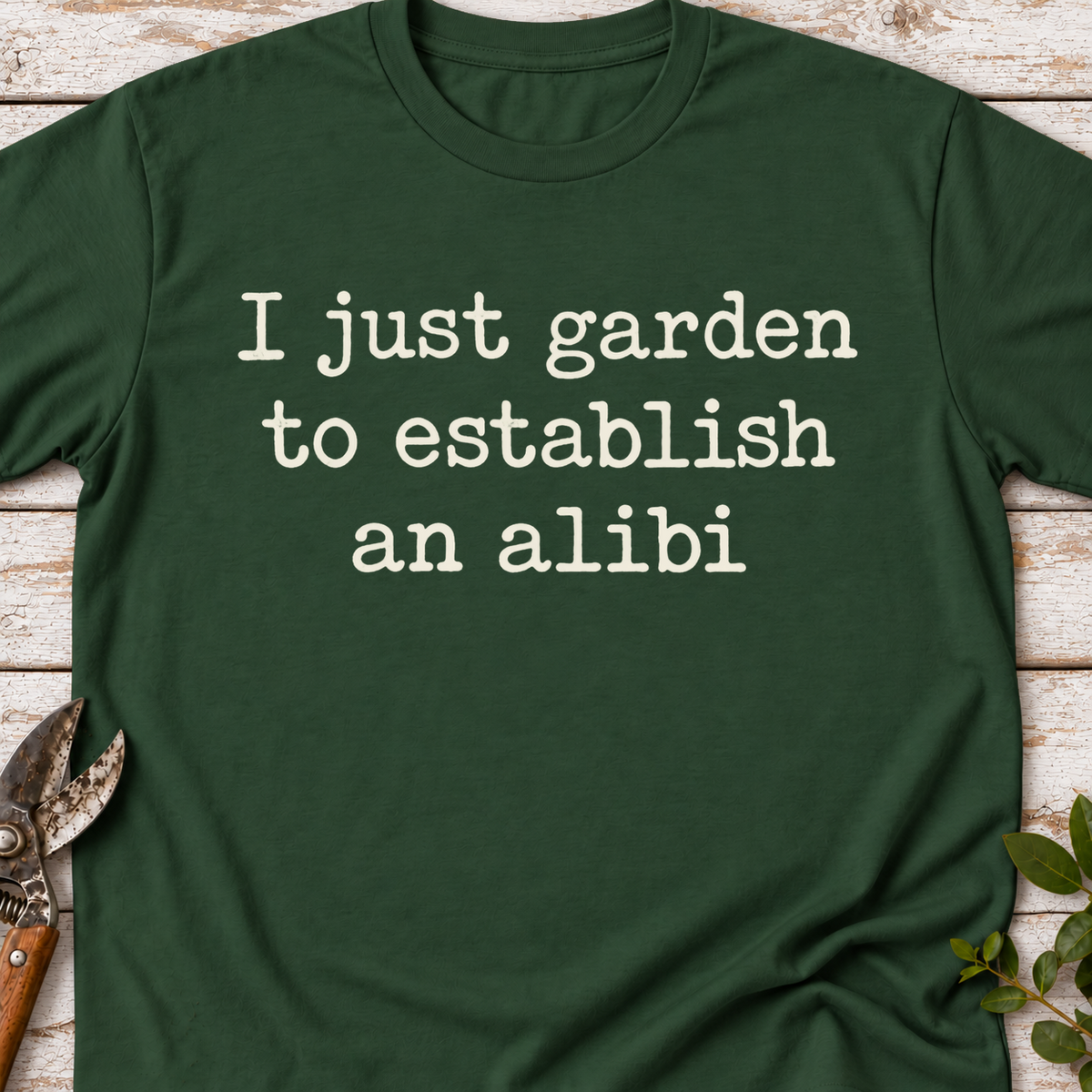 T‑Shirt "Alibi"