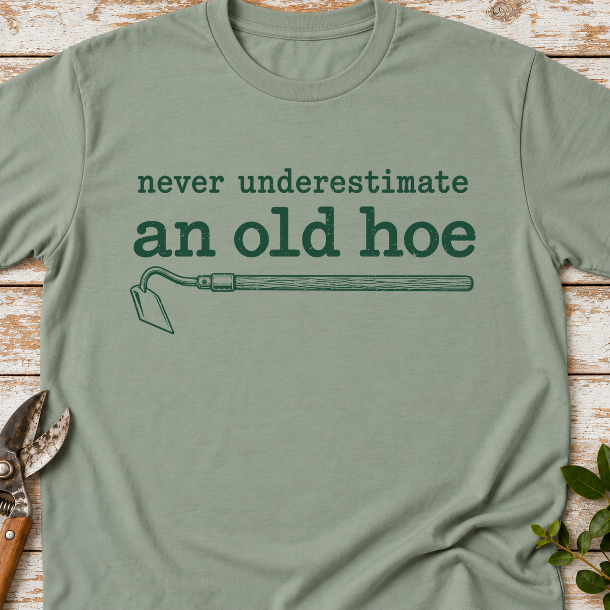 T‑Shirt "An Old Hoe"