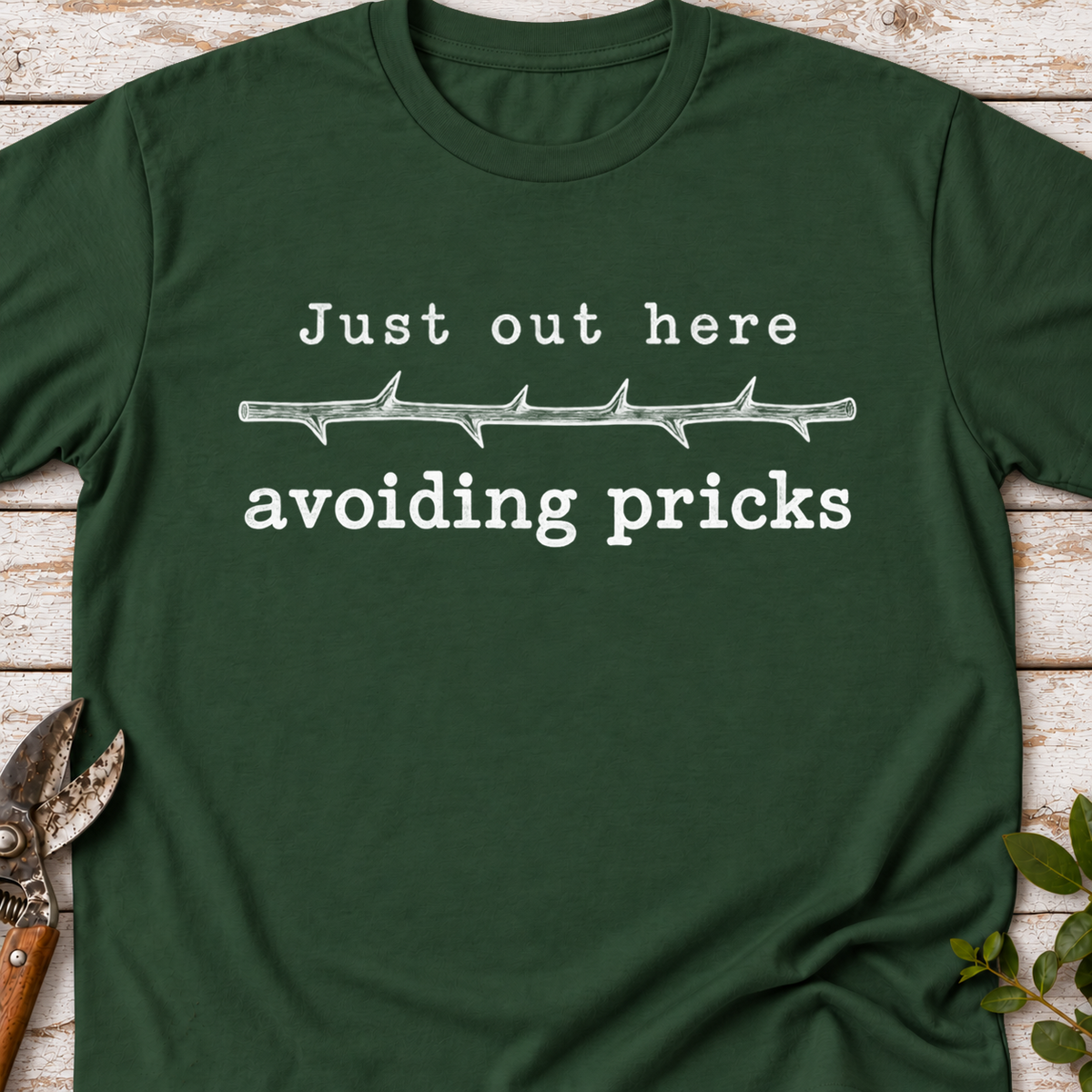 T‑Shirt "Avoiding Pricks"