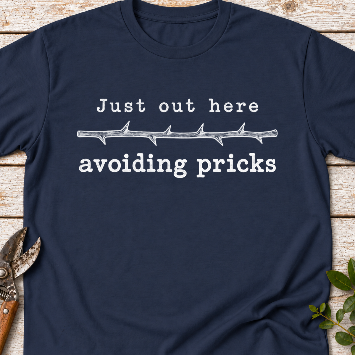 T‑Shirt "Avoiding Pricks"