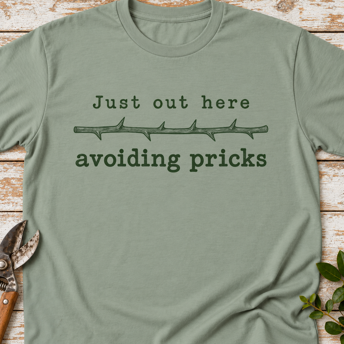 T‑Shirt "Avoiding Pricks"