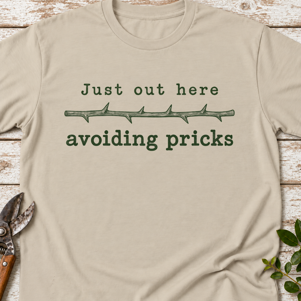 T‑Shirt "Avoiding Pricks"