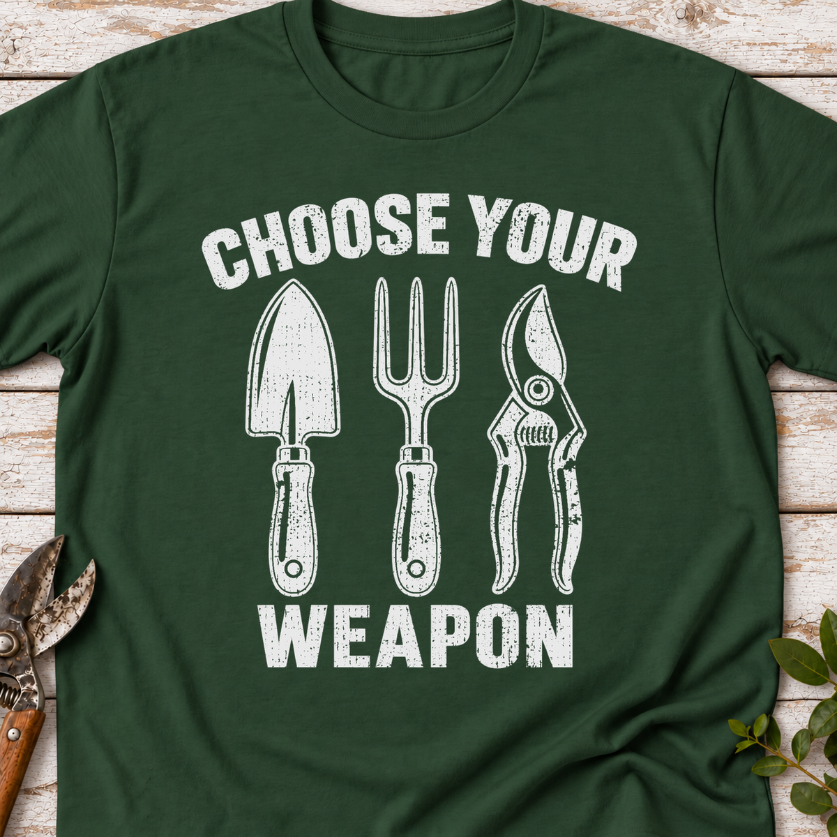 T‑Shirt "Choose Weapon"