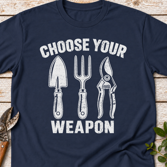 T‑Shirt "Choose Weapon"