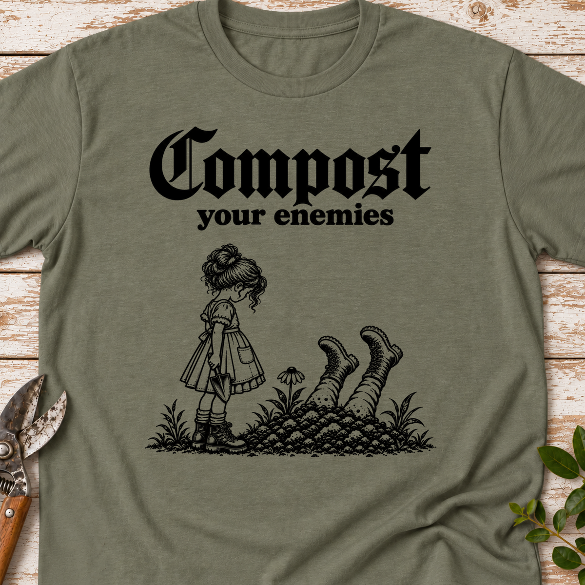 T‑Shirt "Compost Enemies"