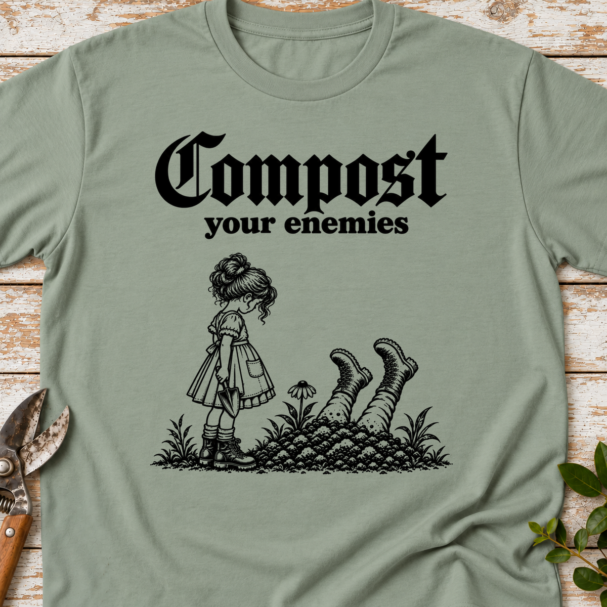 T‑Shirt "Compost Enemies"