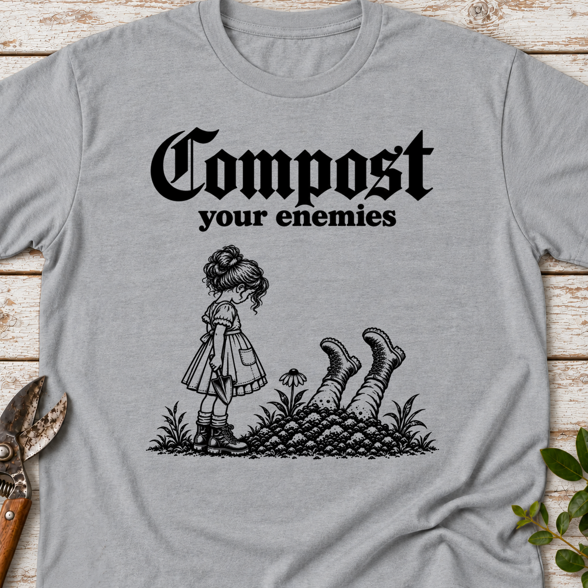 T‑Shirt "Compost Enemies"