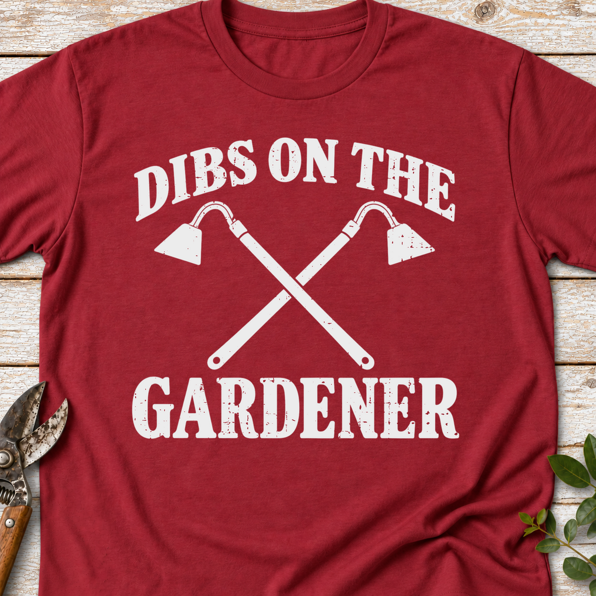 T‑Shirt "Dibs Gardener"