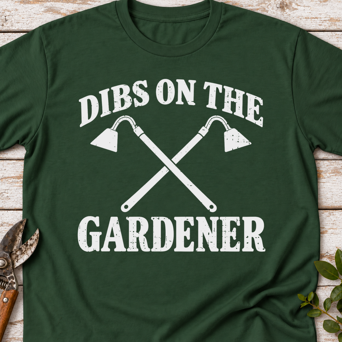 T‑Shirt "Dibs Gardener"