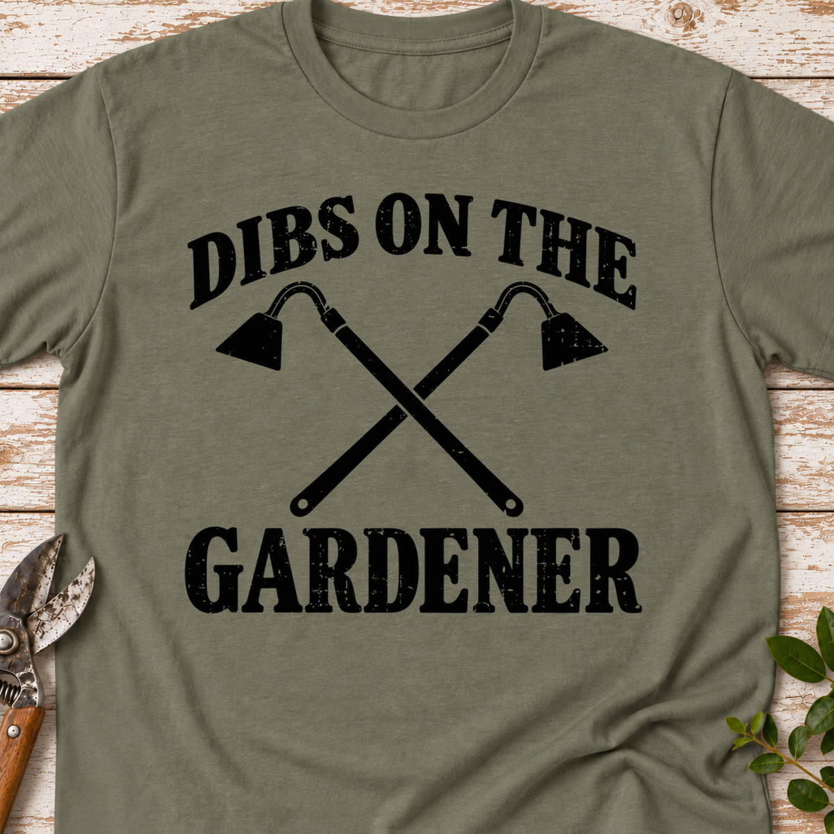 T‑Shirt "Dibs Gardener"