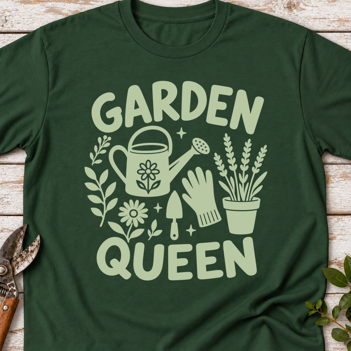 T‑Shirt "Garden Queen"