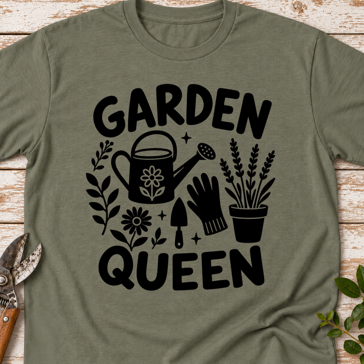T‑Shirt "Garden Queen"