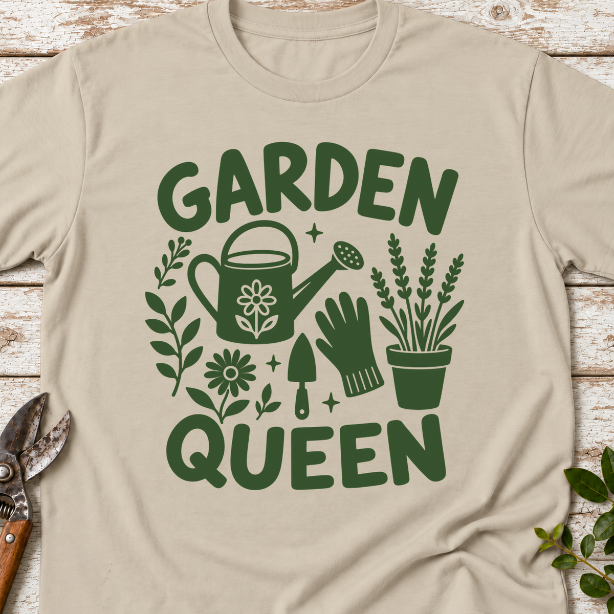 T‑Shirt "Garden Queen"