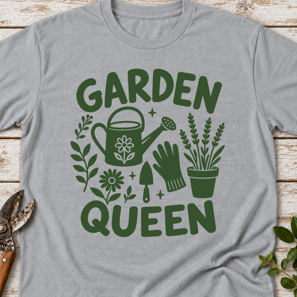 T‑Shirt "Garden Queen"