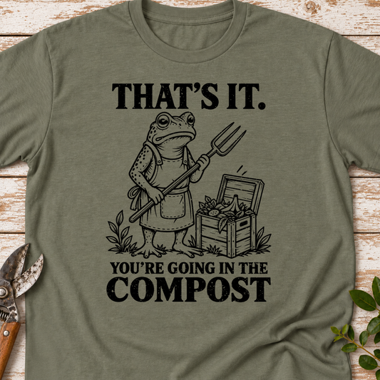 T‑Shirt "Going in Compost"
