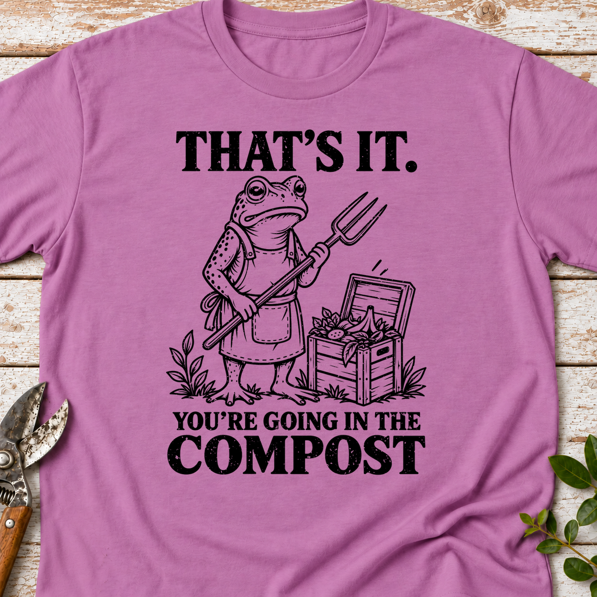 T‑Shirt "Going in Compost"