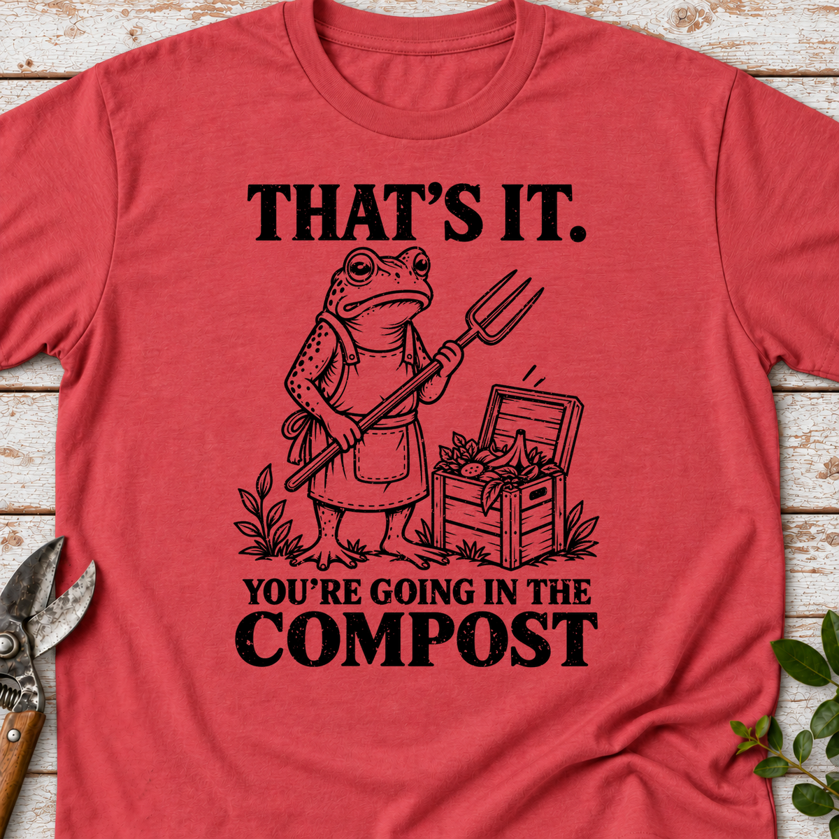 T‑Shirt "Going in Compost"