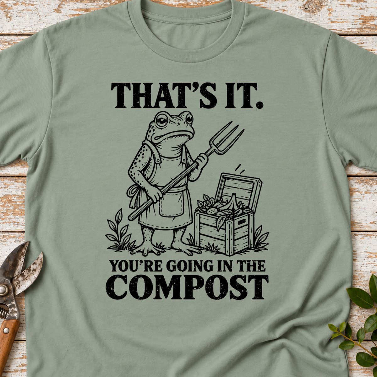 T‑Shirt "Going in Compost"