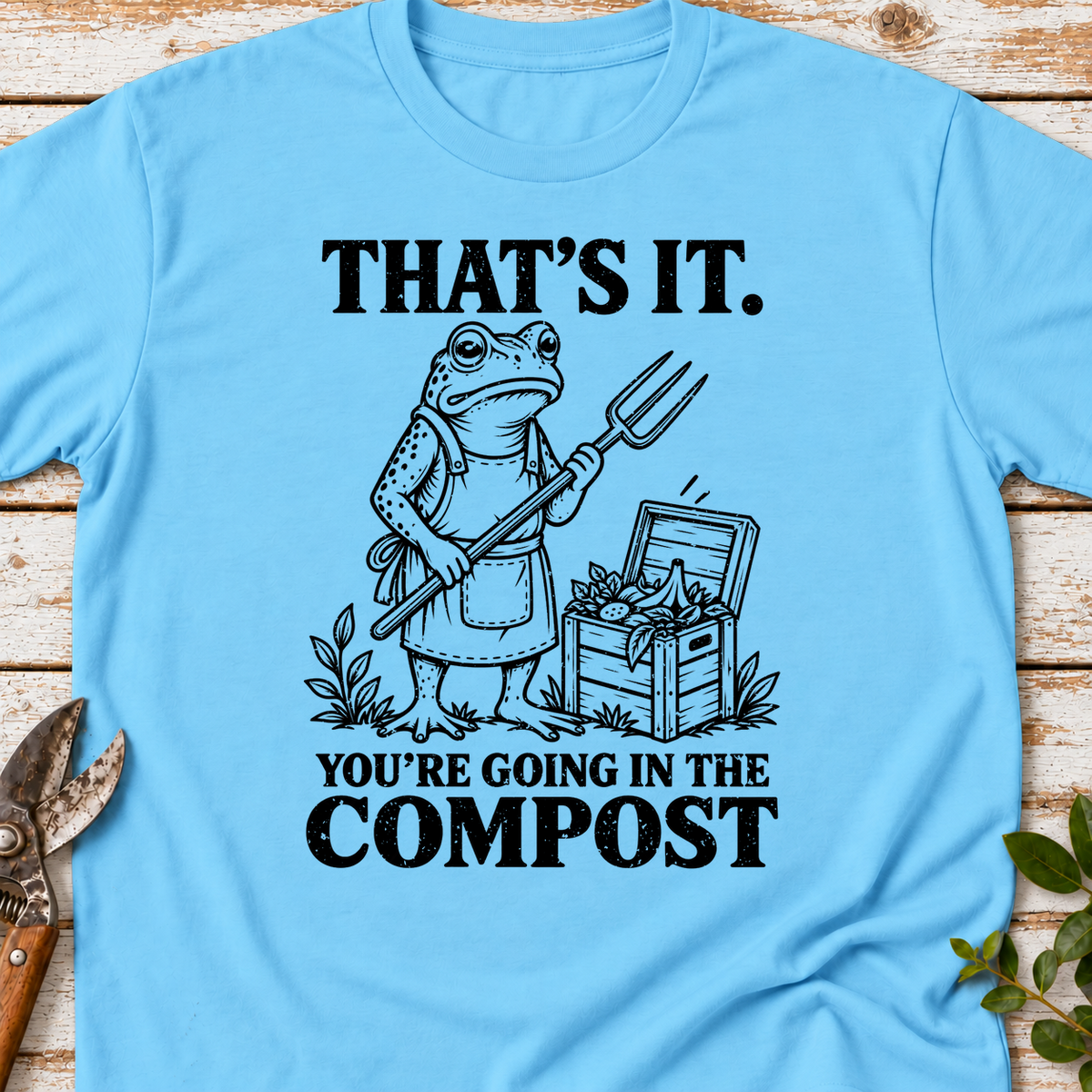 T‑Shirt "Going in Compost"