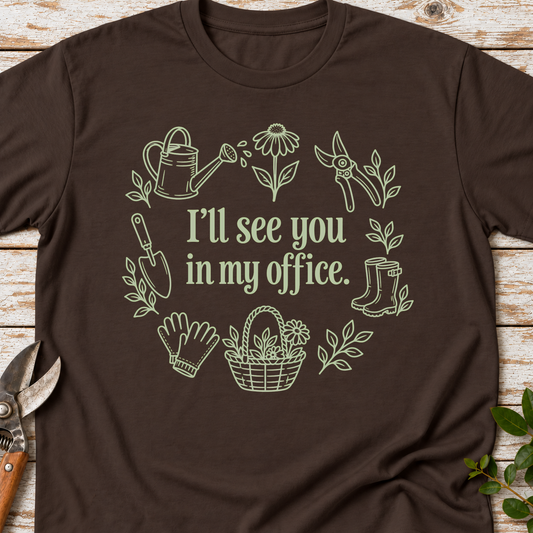 T‑Shirt "In My Office"