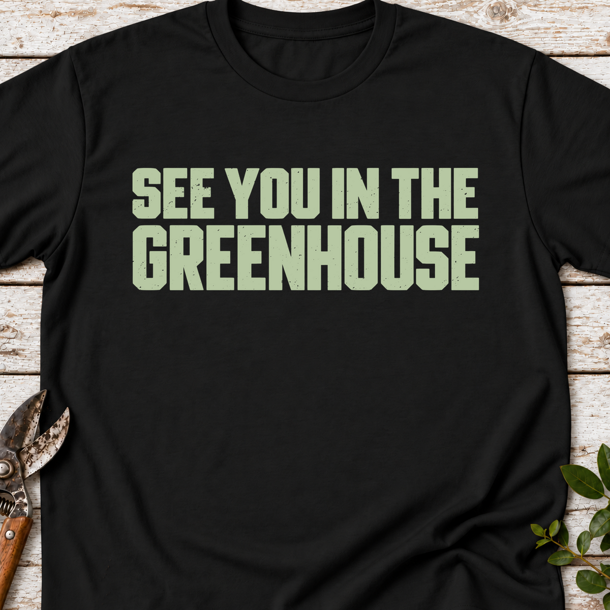 T‑Shirt "In the Greenhouse"