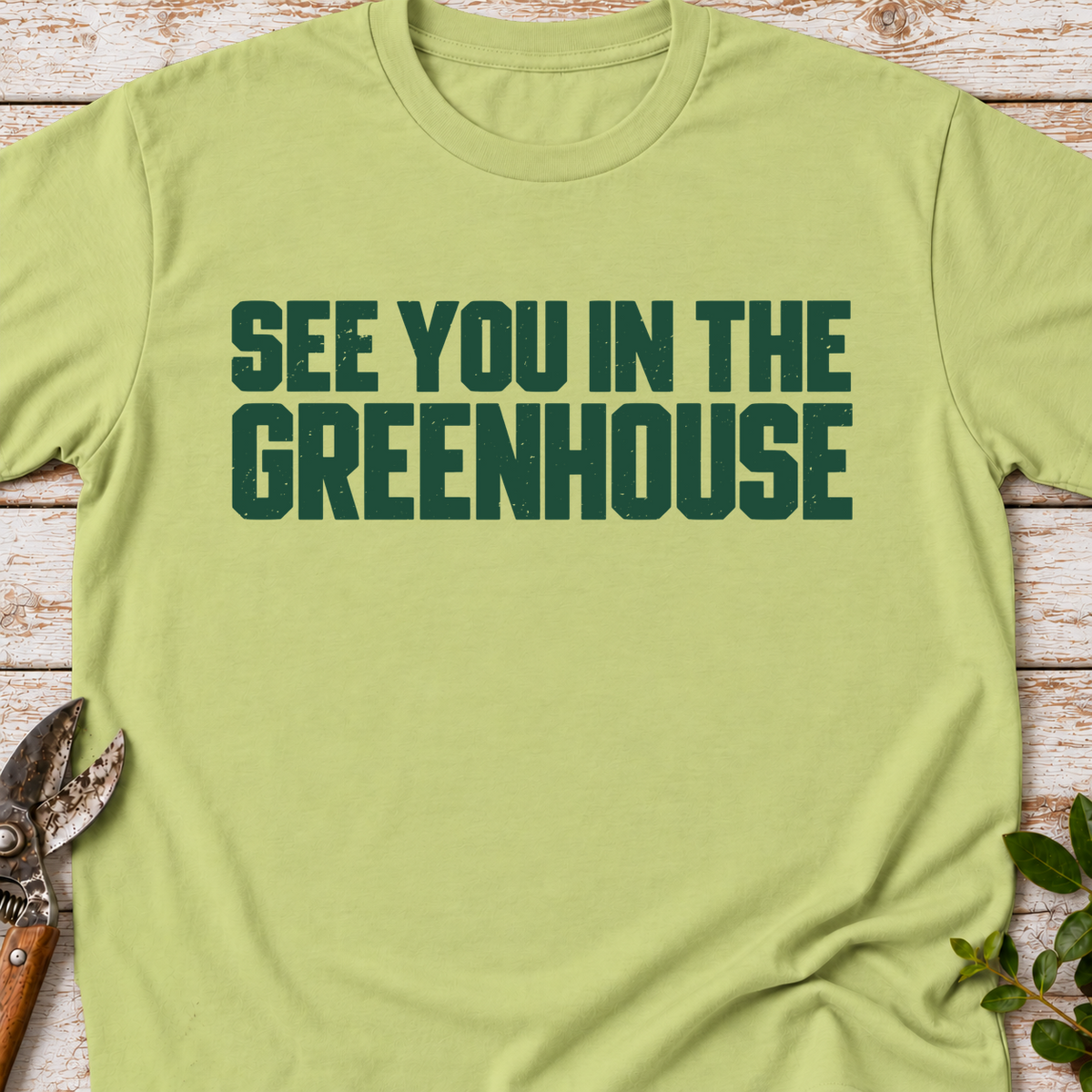 T‑Shirt "In the Greenhouse"
