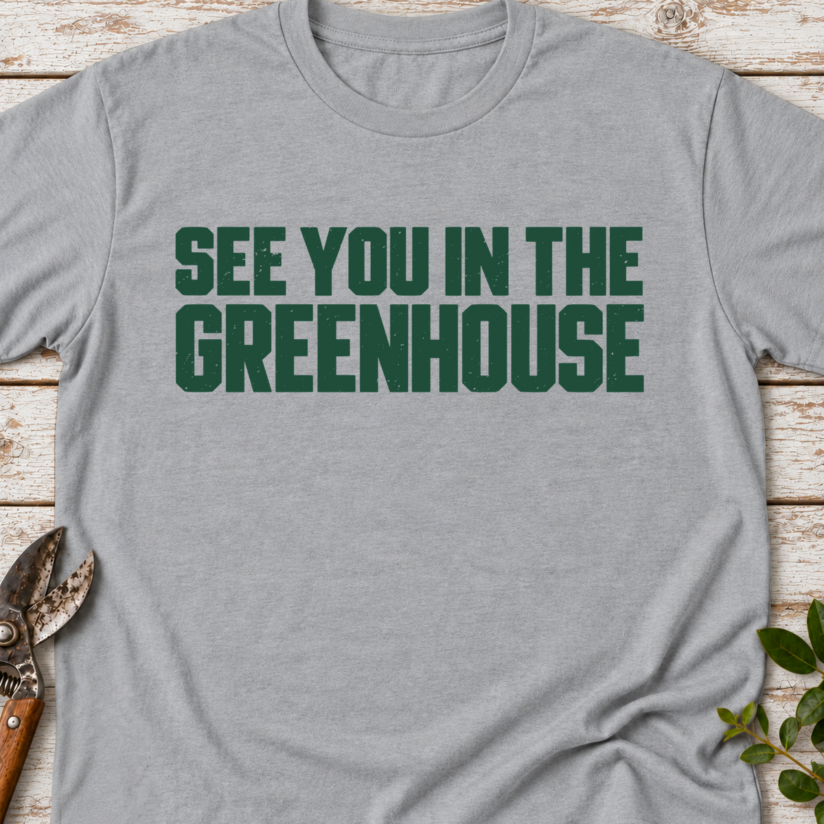 T‑Shirt "In the Greenhouse"