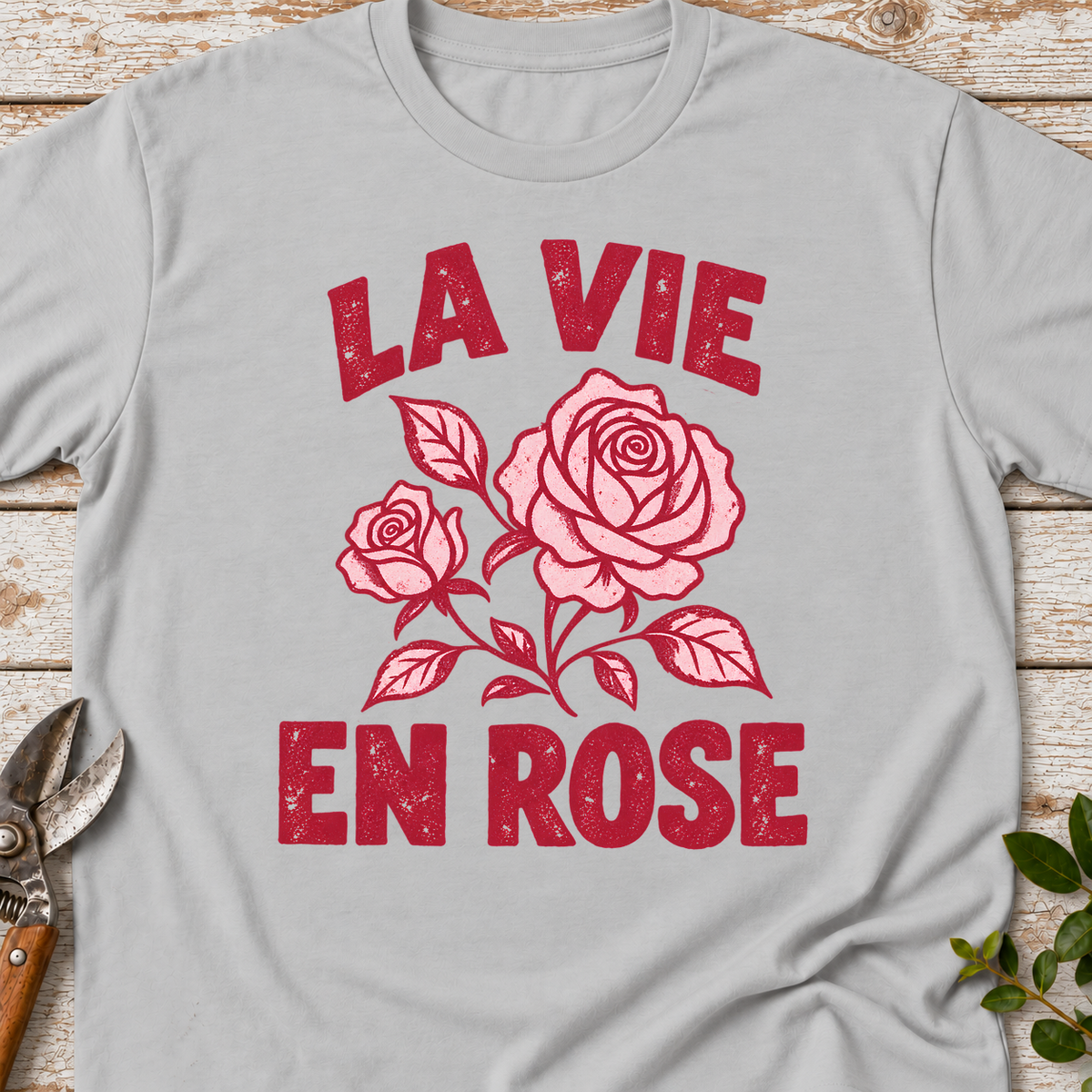T-Shirt "La Vie En Rose"