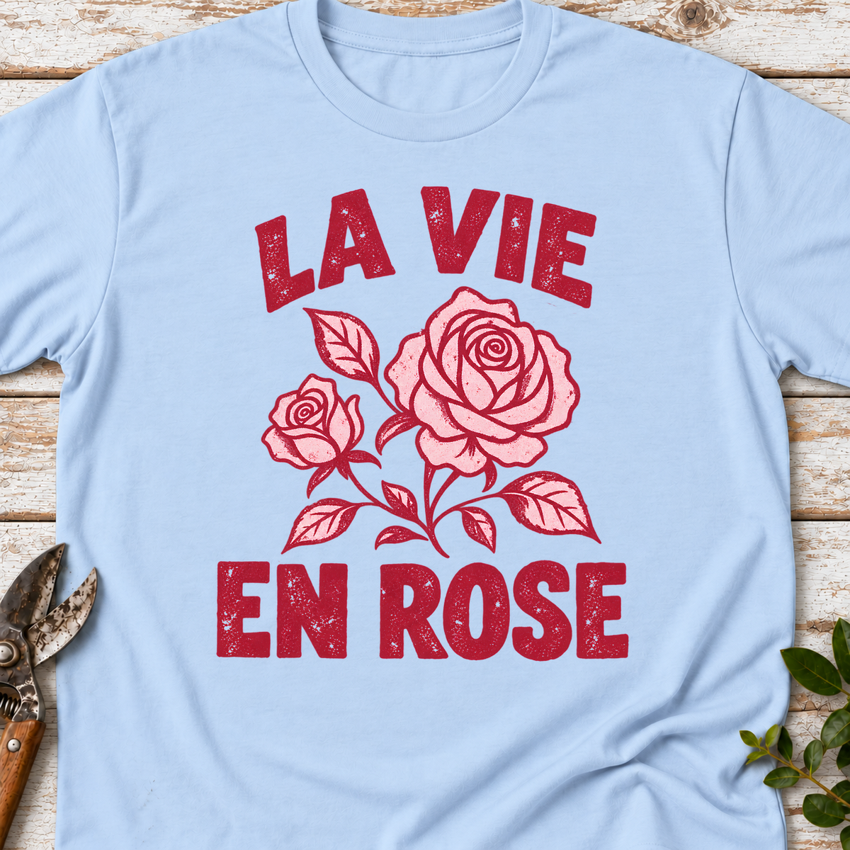 T-Shirt "La Vie En Rose"