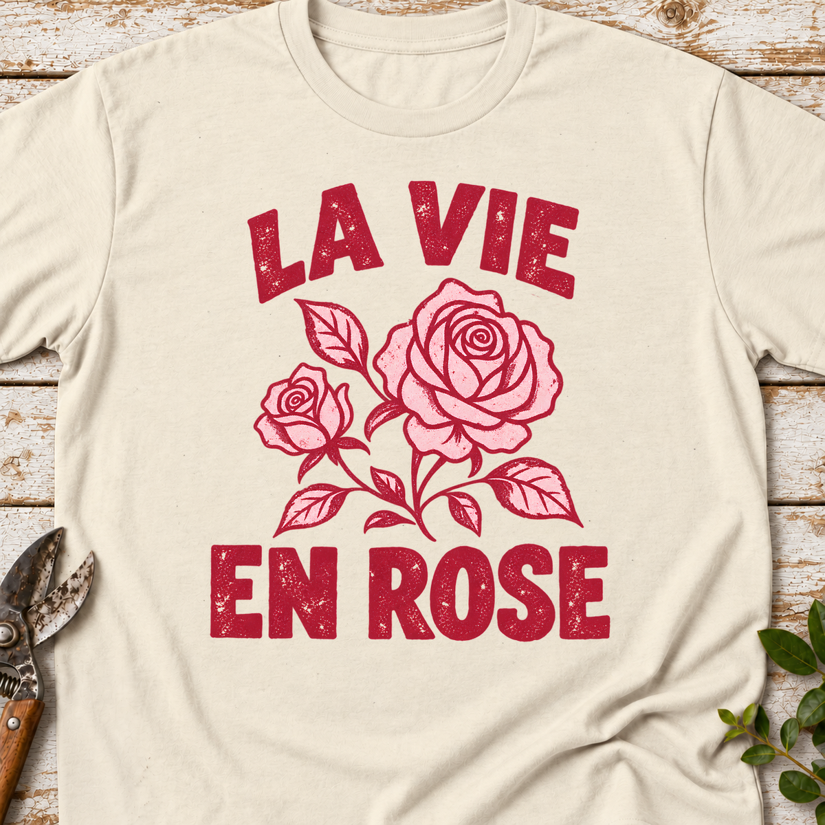 T-Shirt "La Vie En Rose"