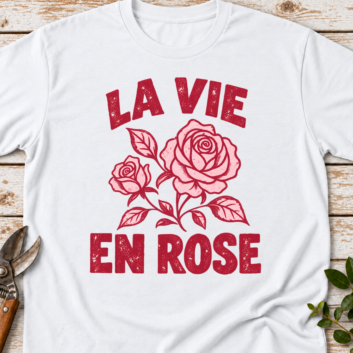 T-Shirt "La Vie En Rose"