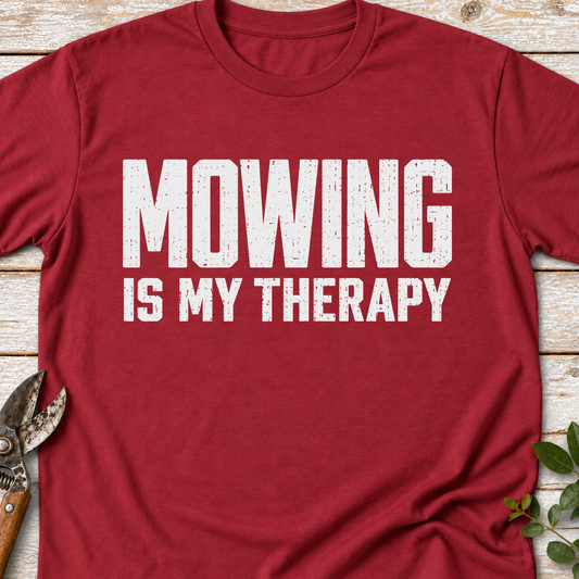 T‑Shirt "Mowing Therapy"