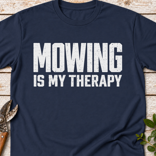 T‑Shirt "Mowing Therapy"