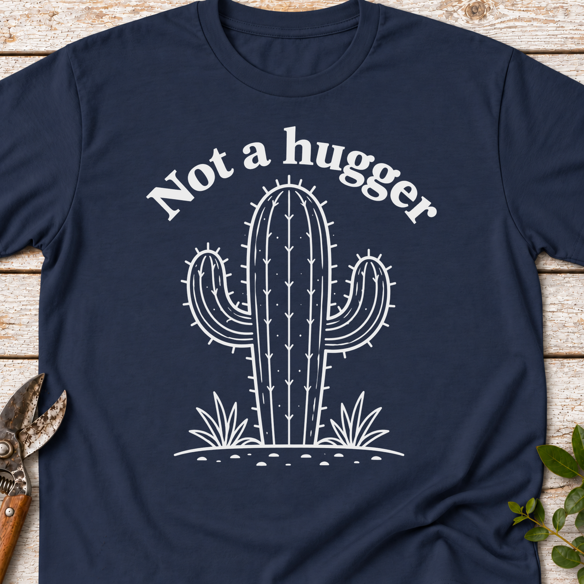 T‑Shirt "Not Hugger"