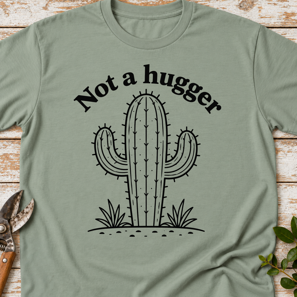 T‑Shirt "Not Hugger"