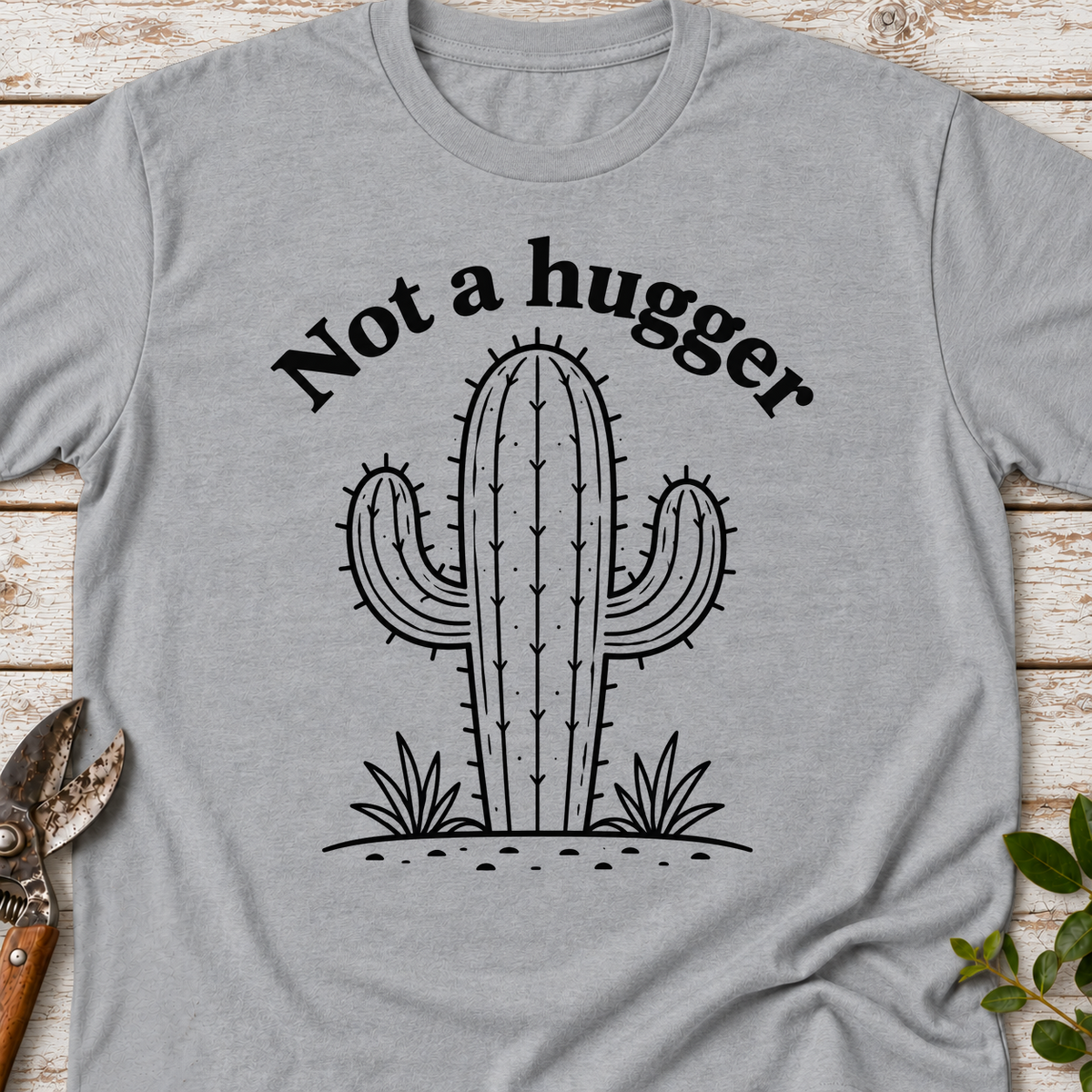 T‑Shirt "Not Hugger"