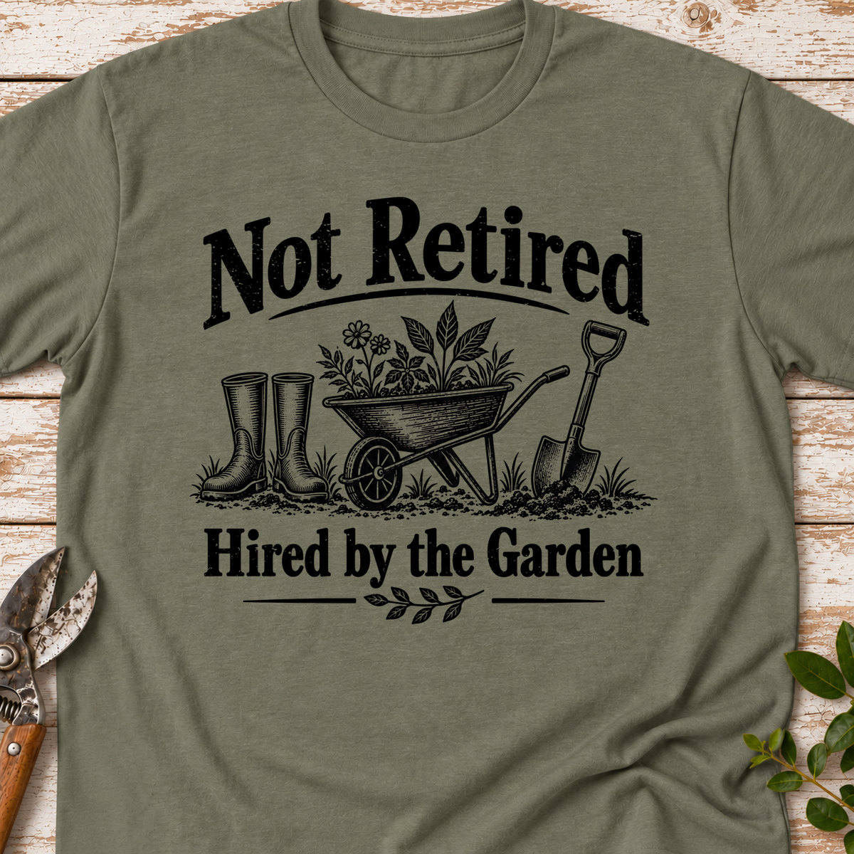 T‑Shirt "Not Retired"
