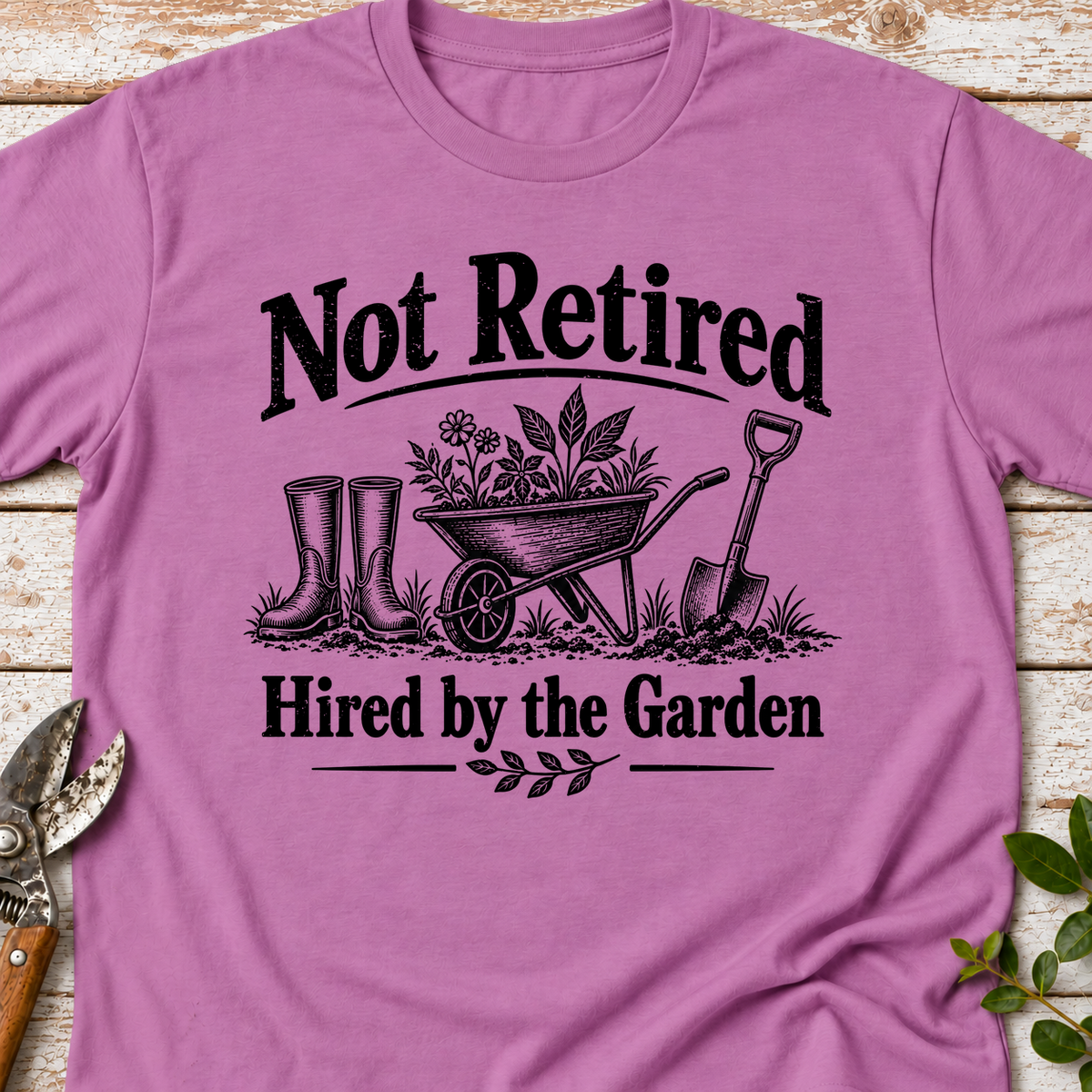T‑Shirt "Not Retired"