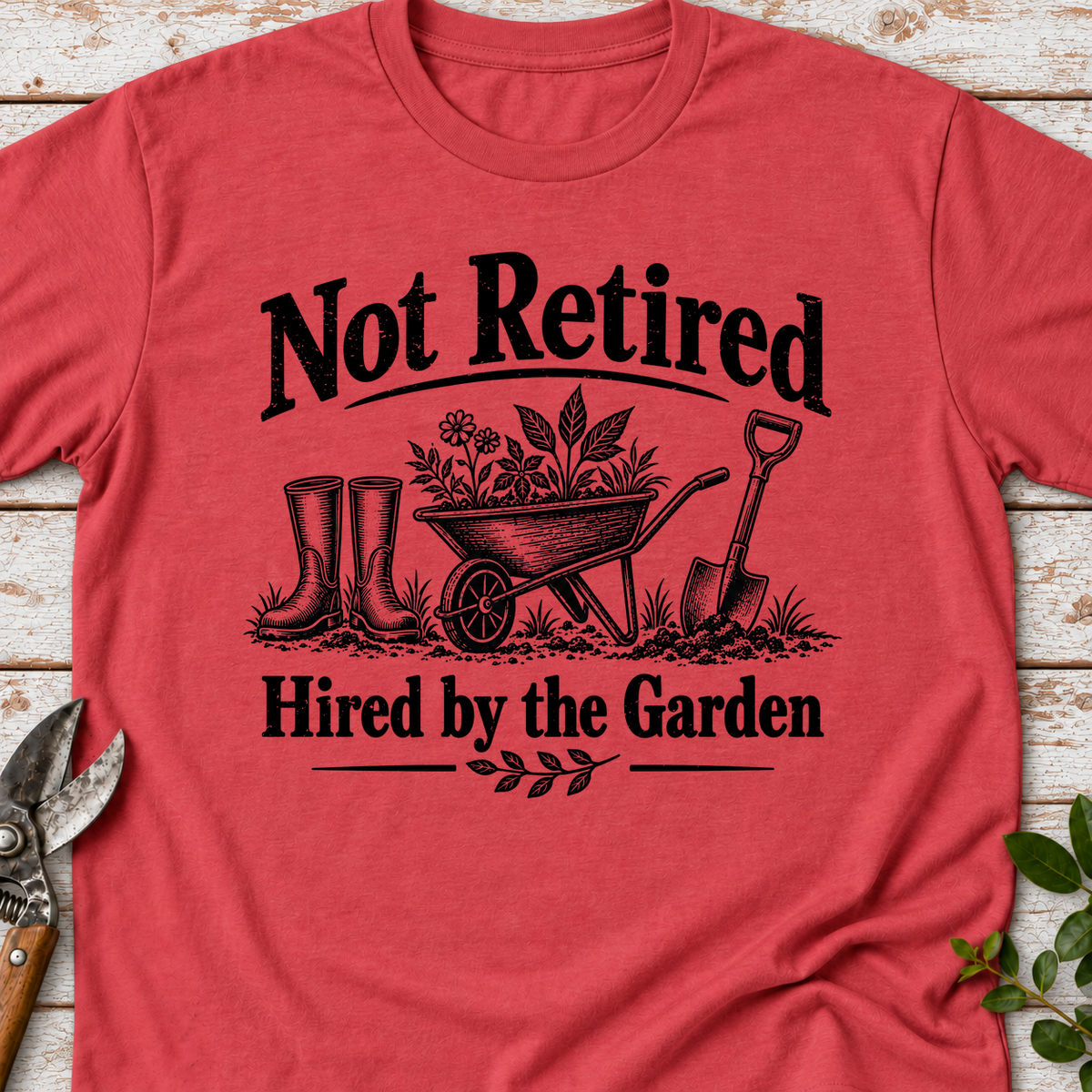 T‑Shirt "Not Retired"