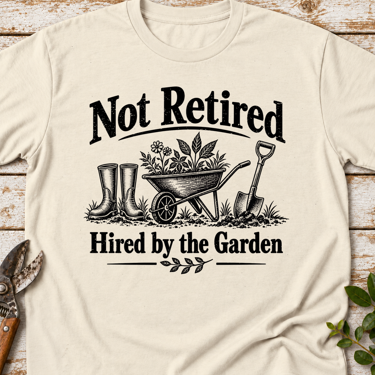 T‑Shirt "Not Retired"
