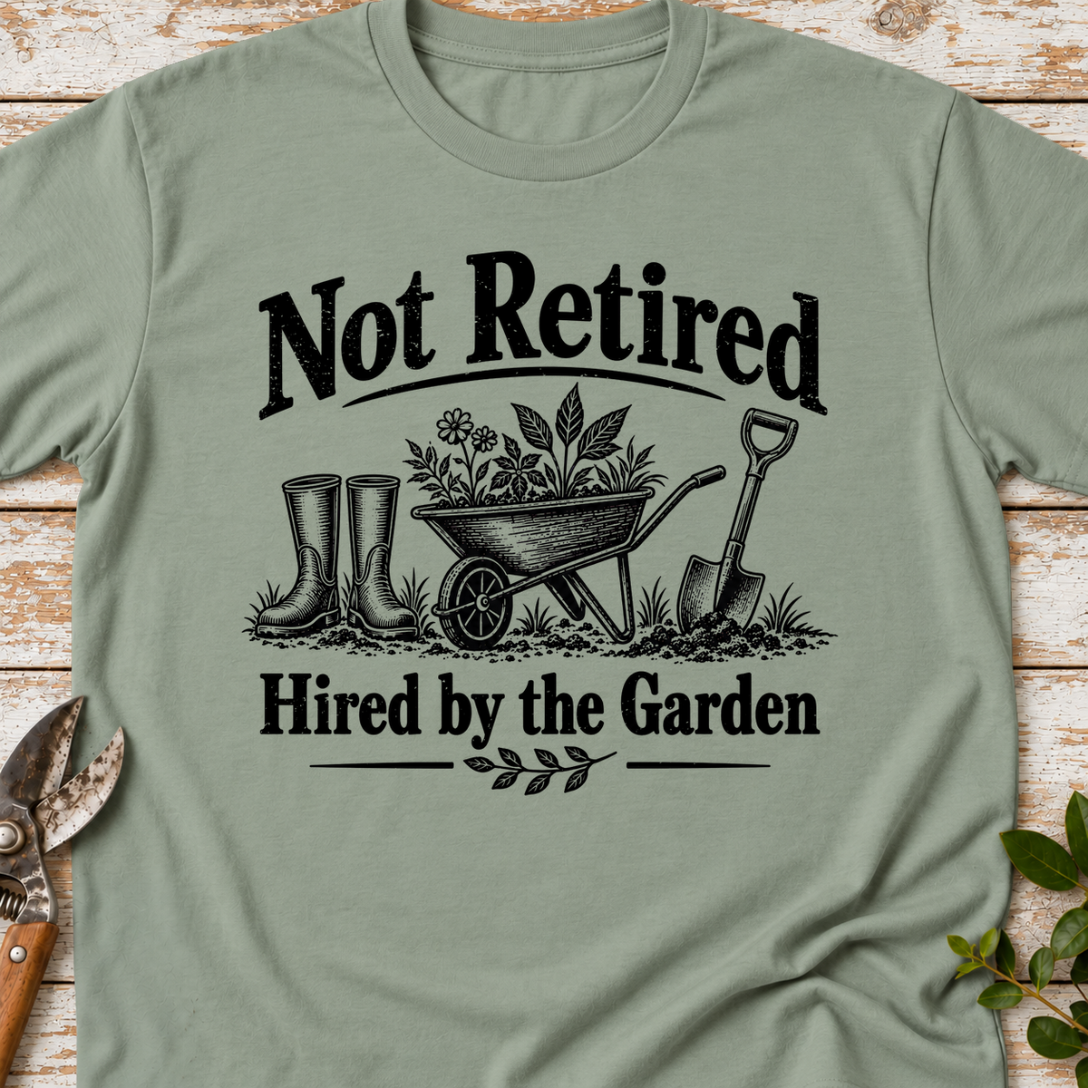 T‑Shirt "Not Retired"